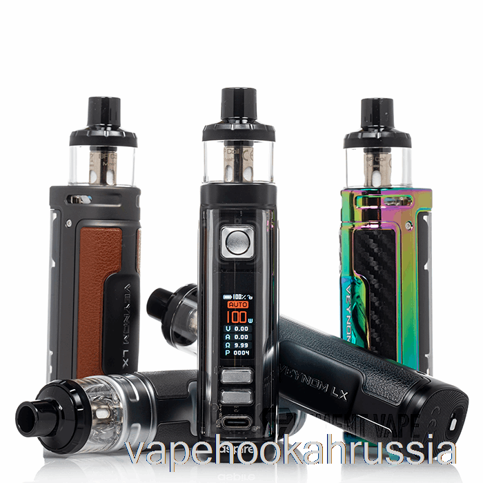 Vape Juice Aspire Veynom LX 100W Pod System бирюзовый фиолетовый выцветает